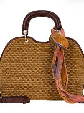 Patricia Nash Ophelie Satchel with Scarf NWT